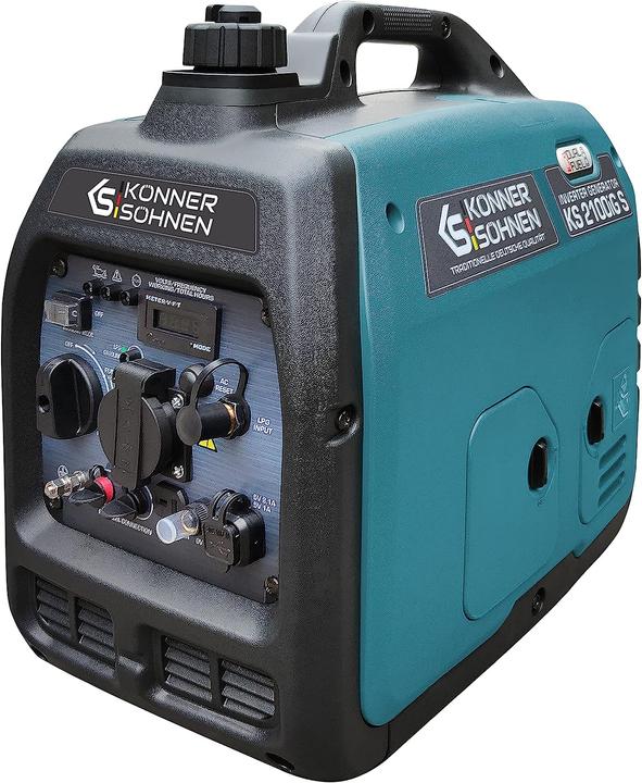 Produktbild Könner & Söhnen Benzin-Inverter-Generator KS 2100iG S, Blau 3100 (3100 W)
