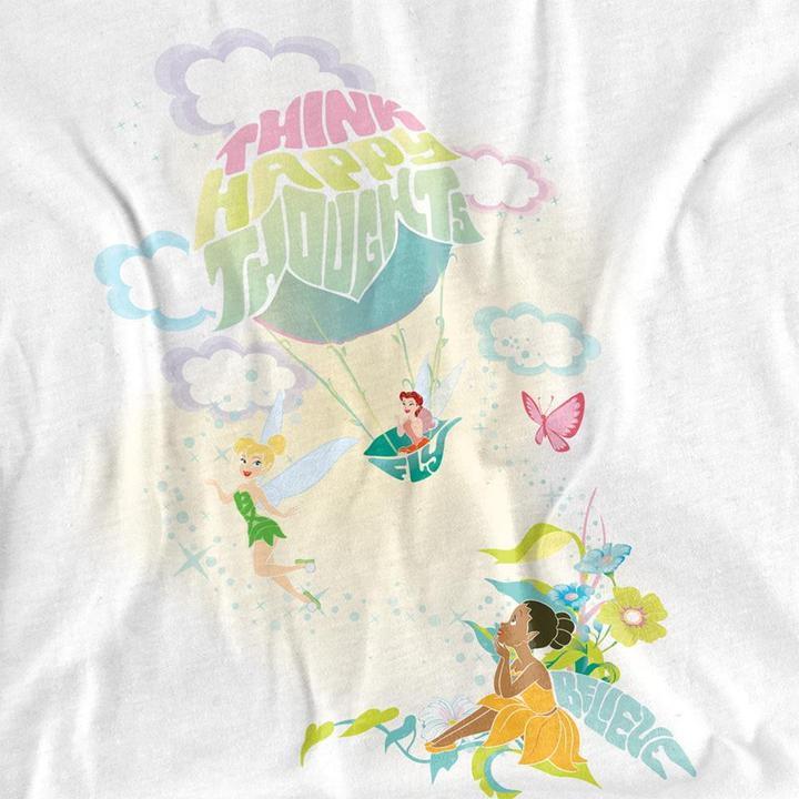 Immagine prodotto Disney Interactive Studios Think Happy Thoughts Maglietta Tinker Bell e Iridessa Adulto Unisex (L)