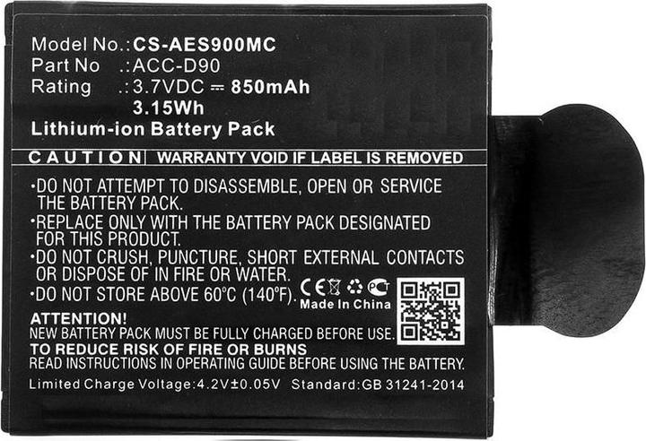Image du produit CoreParts Pile pour la caméra (Batterie)