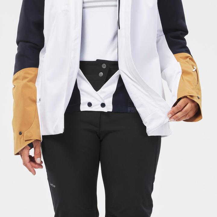 Immagine prodotto Wedze Giacca da sci donna 500 sport - bianco/navy/marrone (M)
