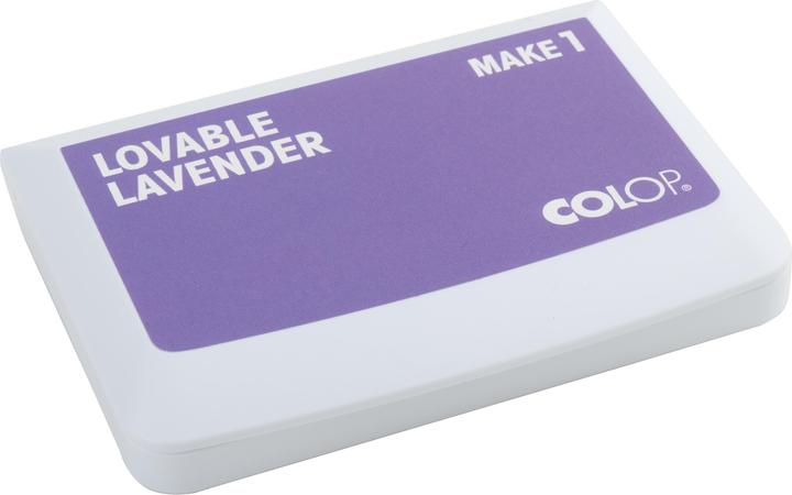 Actual product image Colop Make 1 Lovable Lavender Stamp Pad