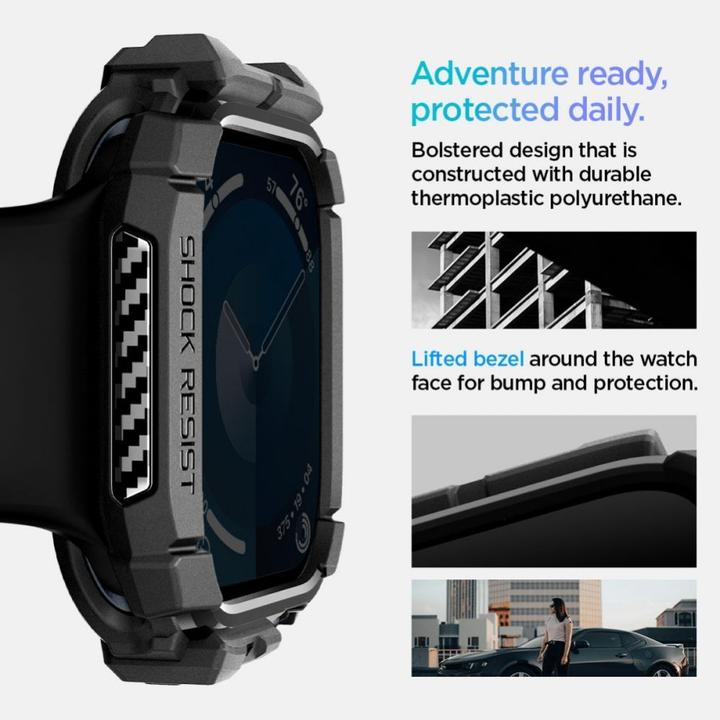 Immagine prodotto Spigen Rugged Armor Apple Watch 10 42mm czarny/nero ACS08585