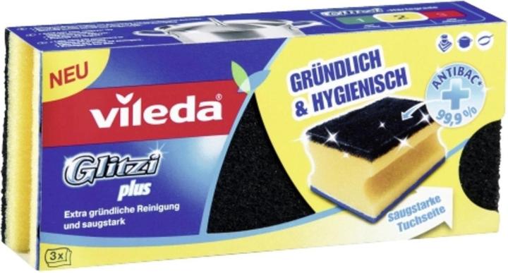 Produktbild Vileda Schwamm 'Glitzi Plus' (3 Stk.)