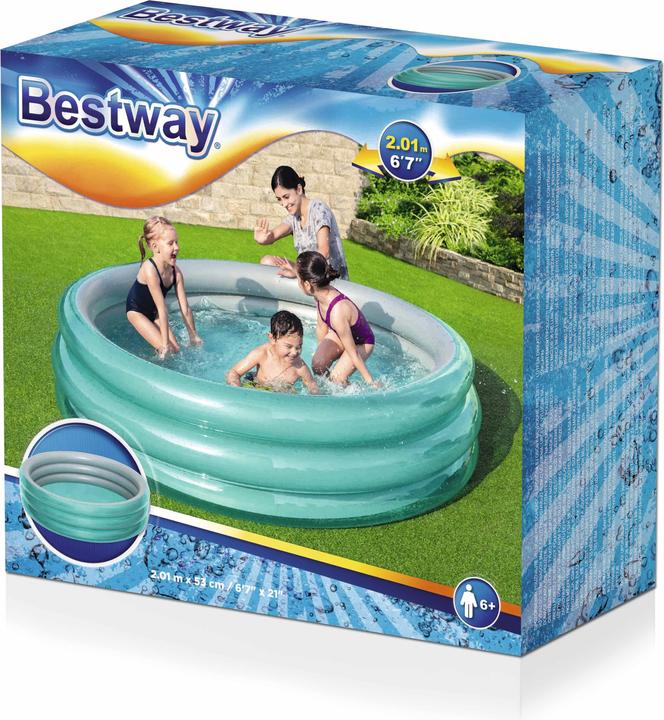 Image du produit Bestway Pataugeoire Ronde Grande Métallique