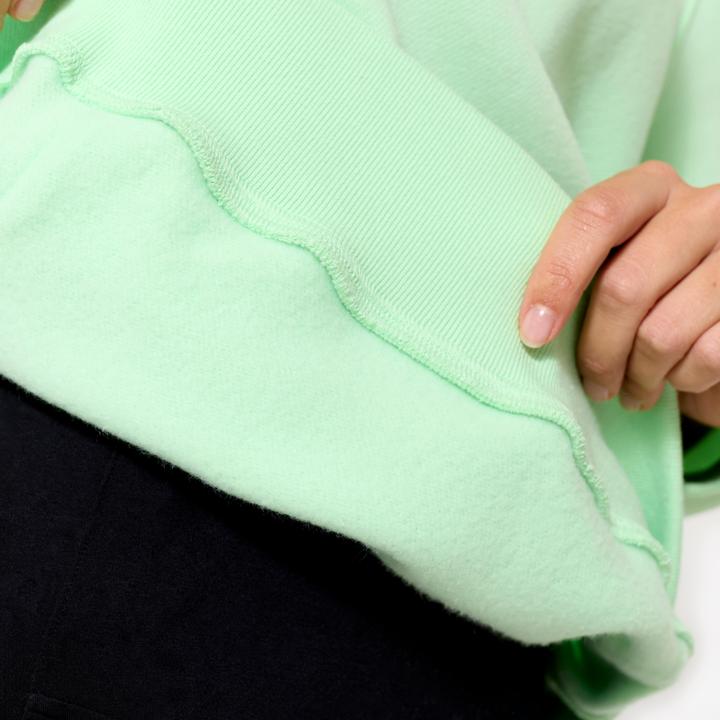 Immagine prodotto Domyos Hoodie Damen Oversize - 520 hellgrün (L)