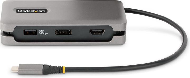 Produktbild StarTech com DKT31CDHPD3, Cablato, USB 3.2 Gen 2 (3.1 Gen 2) Type-C, 100 W, 2.0b, 10,100,1000 Mbit/s (USB-C, 3 Ports)