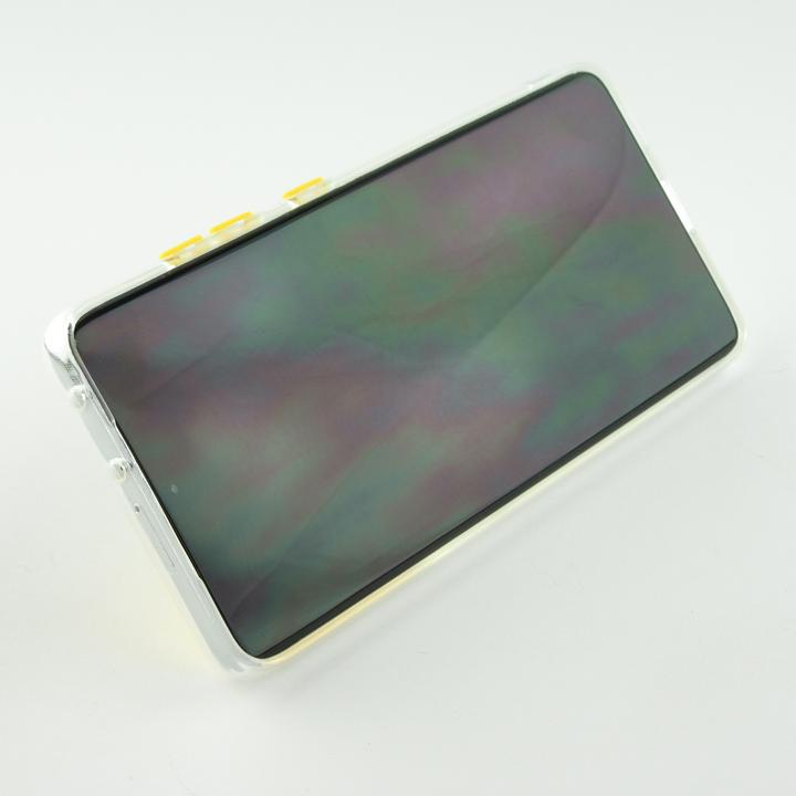 Immagine prodotto PhoneLook Coque Caméra clapet avec anneau jaune (Samsung Galaxy S22+)