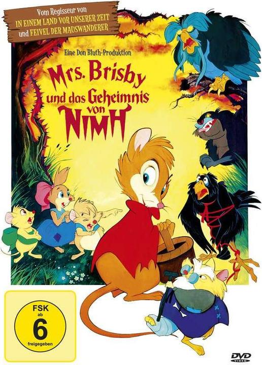 Immagine prodotto Plaion La signora Brisby e il mistero di Nimh (DVD, 2018, Tedesco)