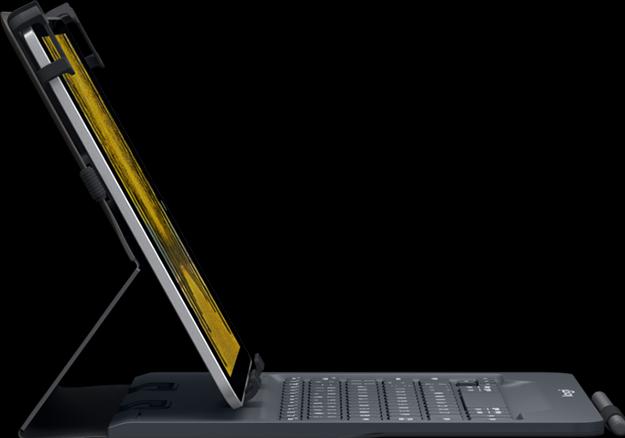 Produktbild Logitech Universal Folio with integrated keyboard for 9-10 inch tablets Bluetooth QWERTY Italienisch (IT, Tablets)