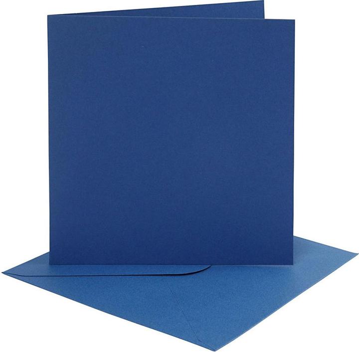 Produktbild Creativ Company Karten und Umschläge Blau, 4 Stk. (4 Stk.)