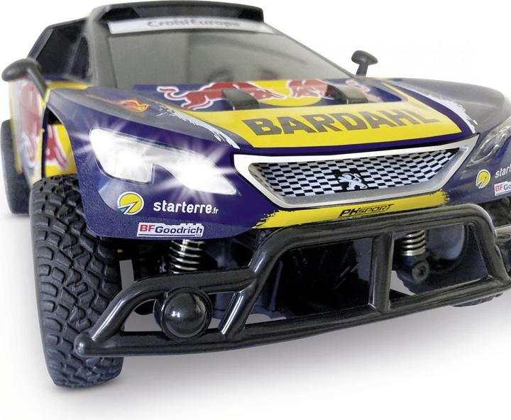 Image du produit Carson 1:16 RC Peug.Rally 3008 DKR LOEB 19 100% (RTR Prêt à fonctionner)