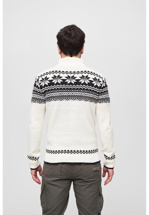 Image du produit Brandit Cardigan norvégien Taille 3XL Couleur Blanc (3XL)