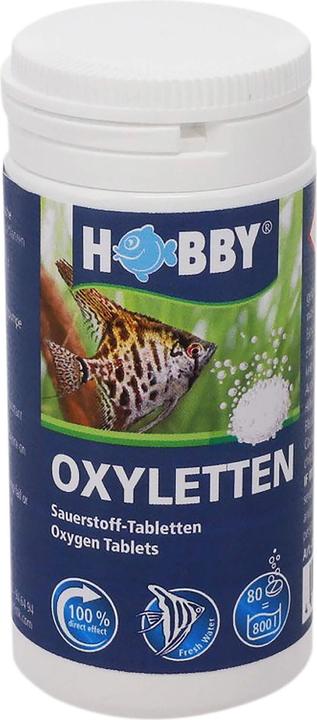 Produktbild Hobby Oxyletten Sauerstofftabl. 80Stk (Aquarium Reinigung)