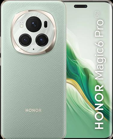 Actual product image Honor Magic 6 Pro (512 GB, Epi Green, 6.80", SIM + eSIM, 50 Mpx, 5G)