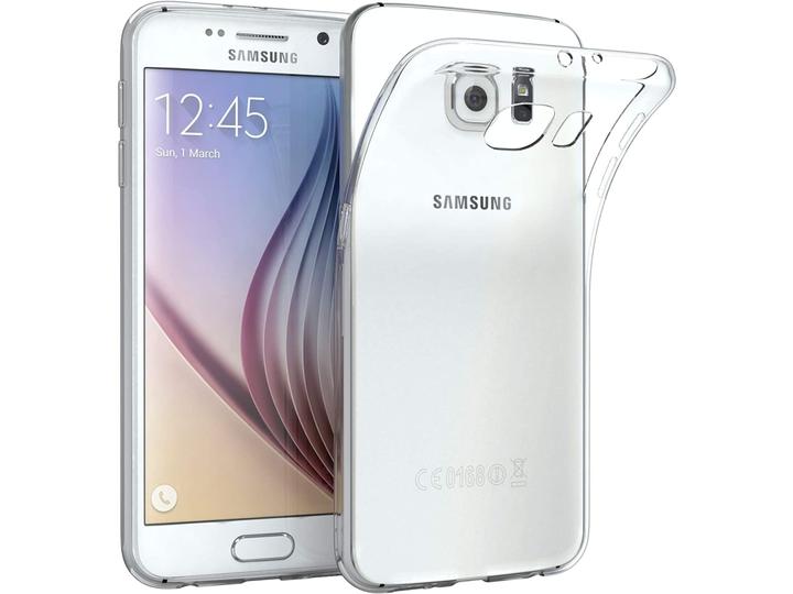 Immagine prodotto Screenguard Custodia trasparente in TPU flessibile per Samsung Galaxy S6 (Samsung Galaxy S6)
