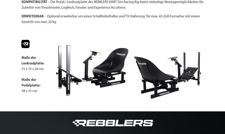 Image du produit Rebblers Simulateur de course pour débutants