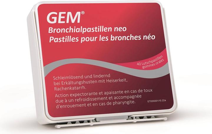 GEM Bronchialpastillen neo Ds 40 Stk (40 Stück)