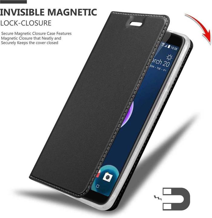 Produktbild Cadorabo Book Classy Style Cover (HTC Desire 12)
