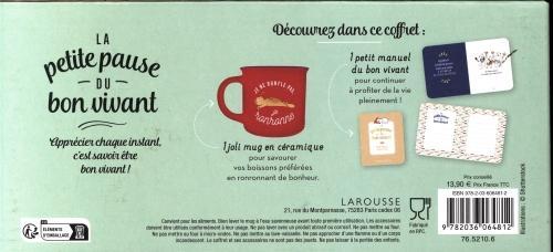 Valeurs nutritives et ingrédients Larousse pratique La petite pause du bon vivant (Français, Collectif, 2024)