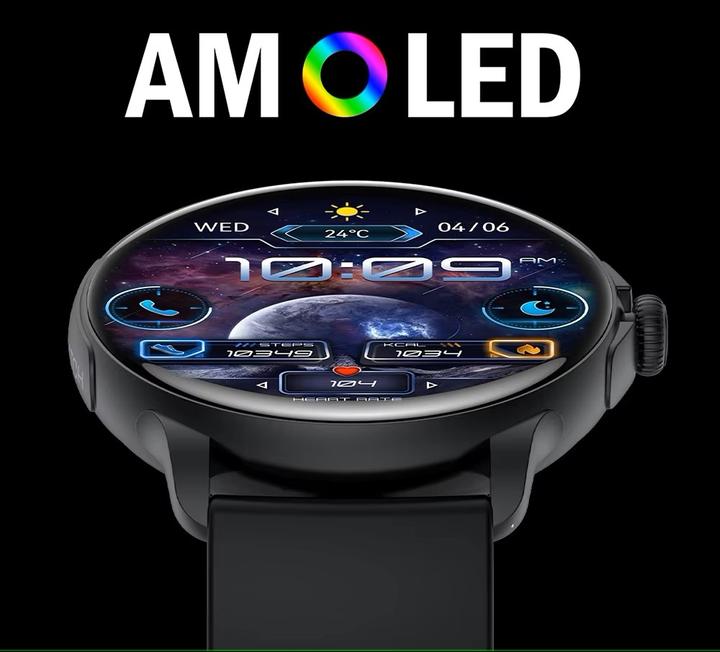 Produktbild Damen-Smartwatch RNCF35 SCHWARZ Armband + Armband