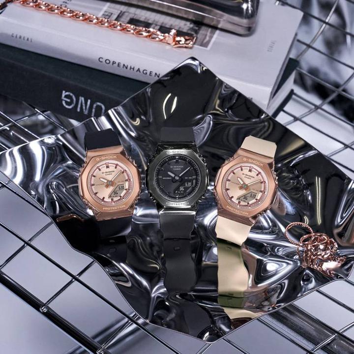 Actual product image Casio GM-S2110PG-4AER (Analogue wristwatch, 45.90 mm)