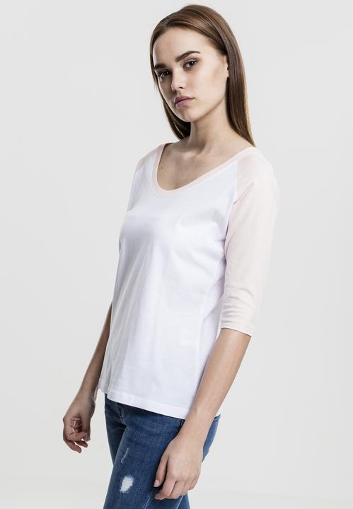Image du produit Urban Classics Ladies 3/4 Contrast Raglan Tee (XS)