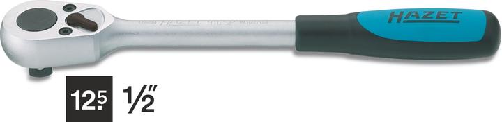Produktbild HAZET Umschaltknarre 916SP ∙ Vierkant 12,5 mm (1/2 Zoll) (1/2")
