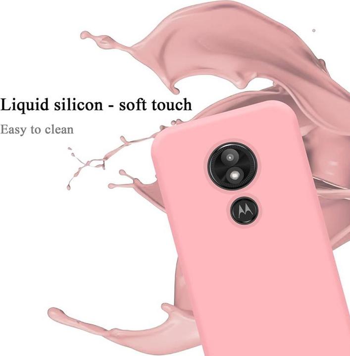 Image du produit Cadorabo TPU Liquid Silicone Case Cover (Motorola Moto E5 Play Go)