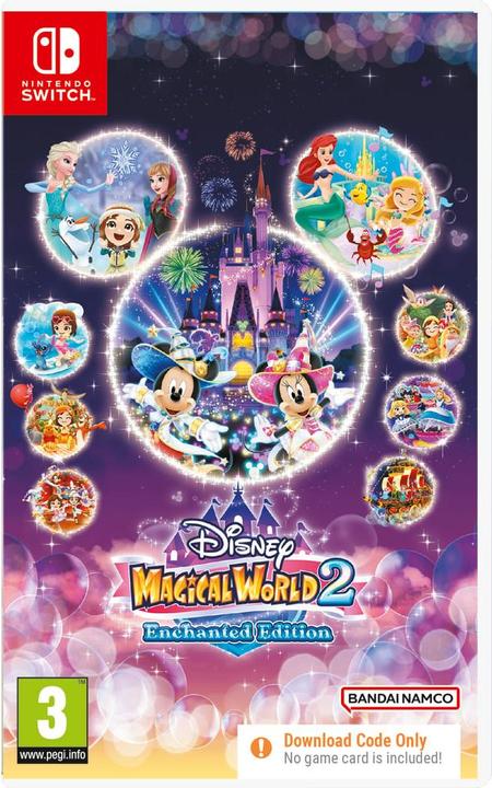 Actual product image Game Disney Magical World 2: Enchanted Edition (Code in Box) (Switch, Switch Lite, Switch OLED)