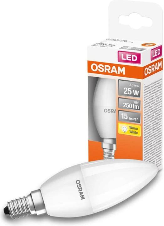 Actual product image Osram Star Classic B (E14, 3.30 W, 250 lm, 1 x, G)