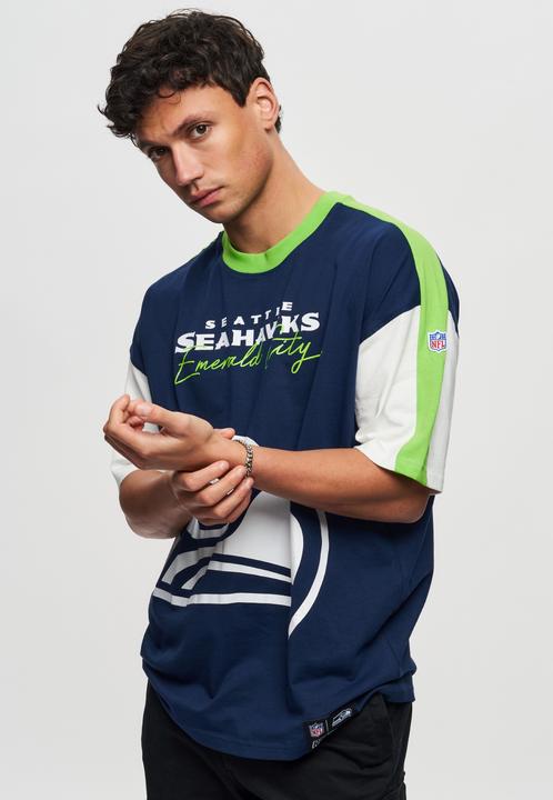 Produktbild Recovered Re:Covered Oversized Shirt - NFL Seattle Seahawks - XL (XL)