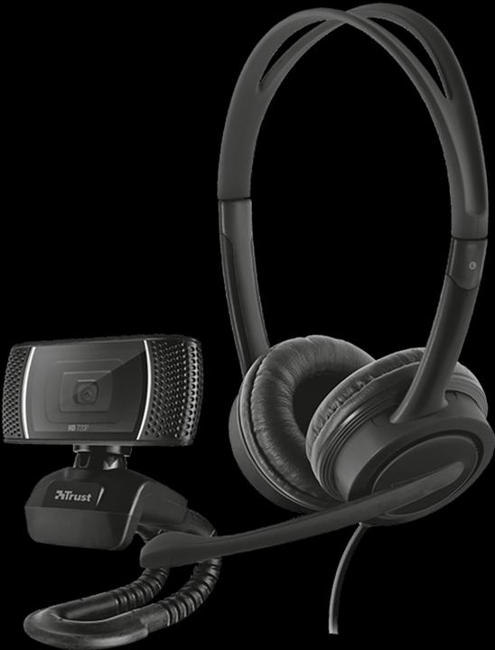 Image du produit Trust Doba - 1280 x 720 Pixel - 720p - Voiture - USB - Noir - Clip / Support (Filaire, USB-A)