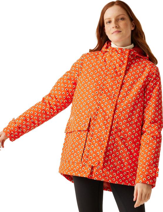 Immagine prodotto Regatta Orla Kiely Giacca Impermeabile Trifoglio Media Lunghezza Donna (42 D)