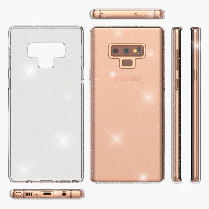 Actual product image Nalia Glitter cell phone case (Samsung Galaxy Note 9)