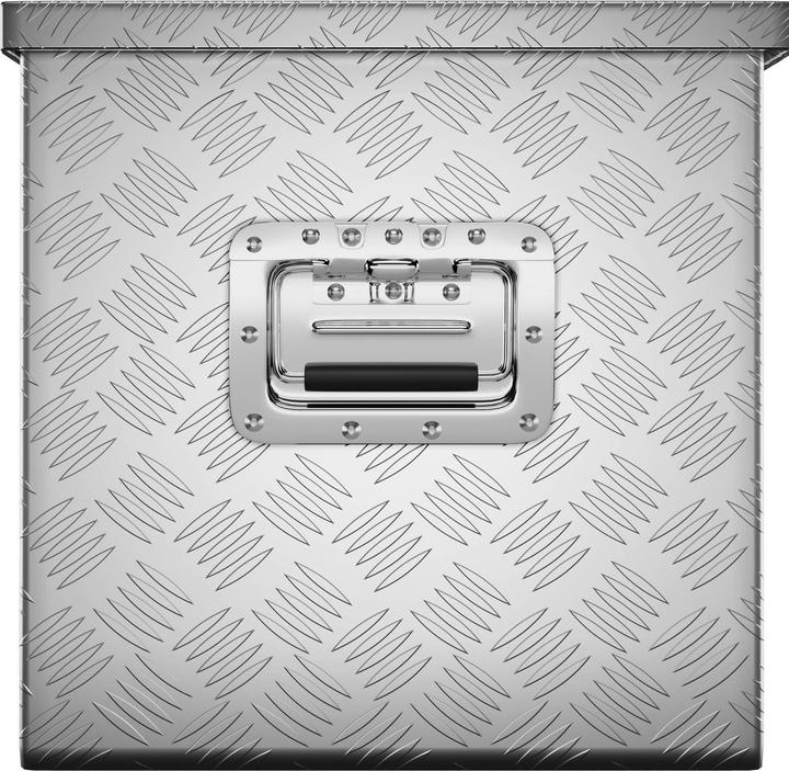 Produktbild MSW Alubox Riffelblech Alukiste Truckbox Werkzeugbox Transportkiste Deichselbox 150L (1 Teile)