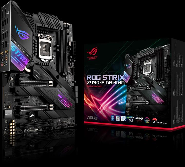 Image du produit ASUS ROG Strix Z490-E Jeux (LGA 1200, Intel Z490, ATX)