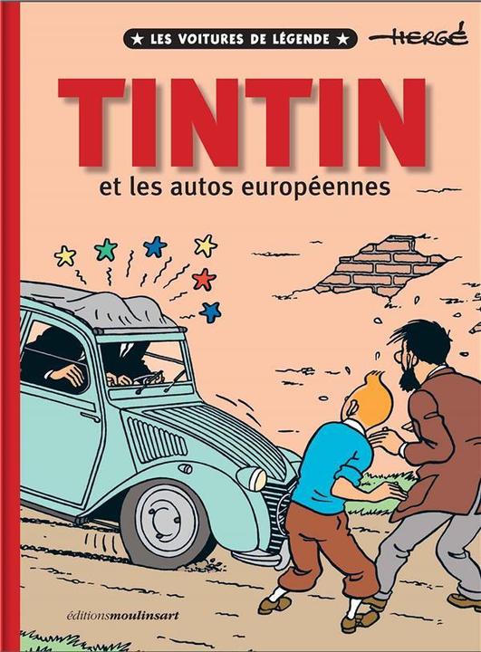 Image du produit Tintin : et les autos européennes : les voitures de légende (Français, Collectif, 2022)