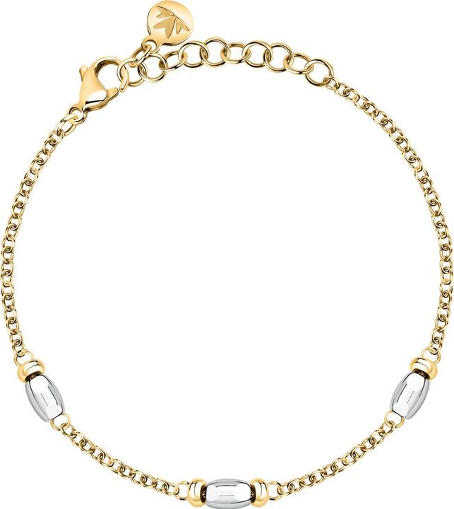 Actual product image Morellato Stylish bicolour bracelet with beads Colori SAXQ17 (19 cm, Stainless steel)
