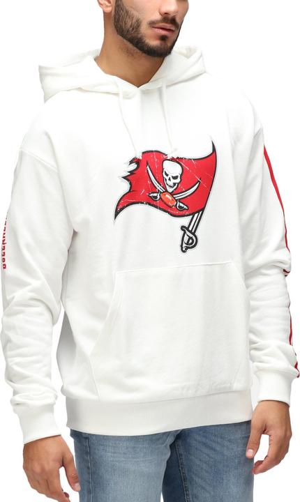 Immagine prodotto Recovered Re:covered Felpa con cappuccio - NFL Tampa Bay Buccaneers ecru - XL (XL)