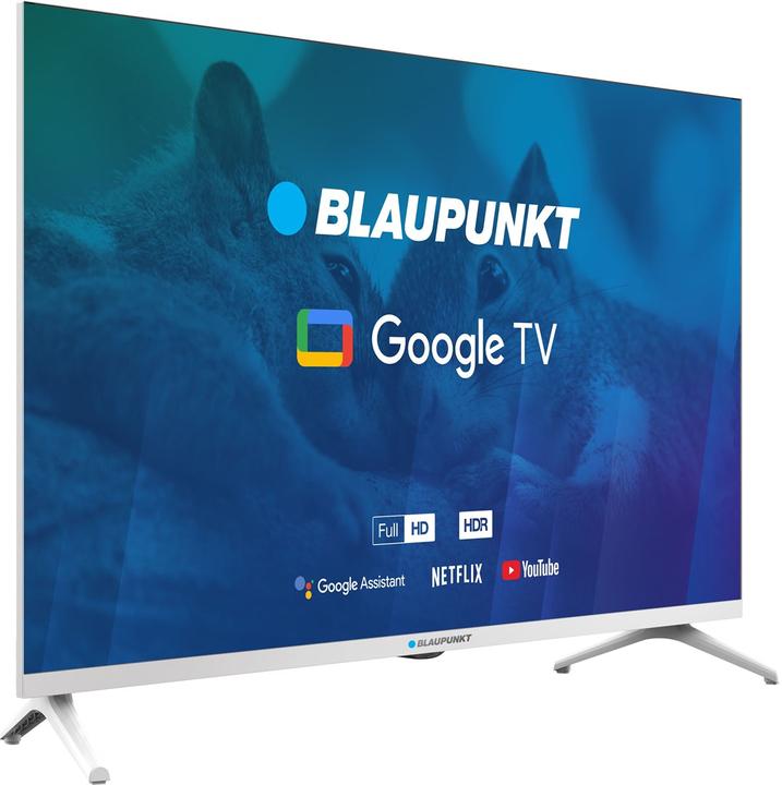 Actual product image Blaupunkt TV 32 32FBG5010S Full HD DLED GoogleTV Dolby Digital Plus WiFi 2 4-5GHz BT white (32", LCD, Full HD)