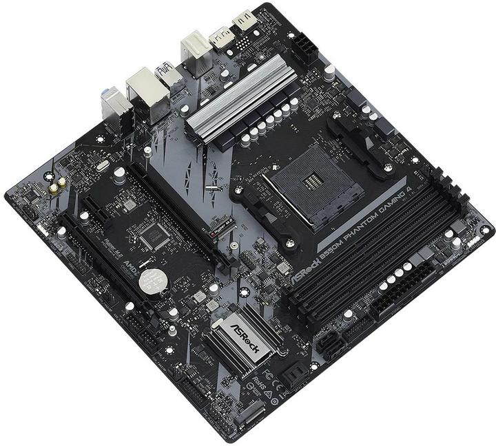 Actual product image AsRock B550M Phantom Gaming 4 (AM4, AMD B550, mATX)