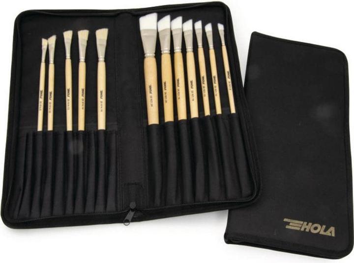 Produktbild Hola Strichzieher Set in Pinselmappe (8 mm)