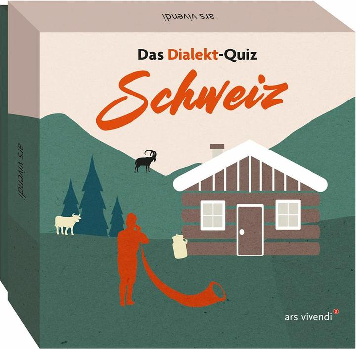 Actual product image Swiss dialect quiz (German)