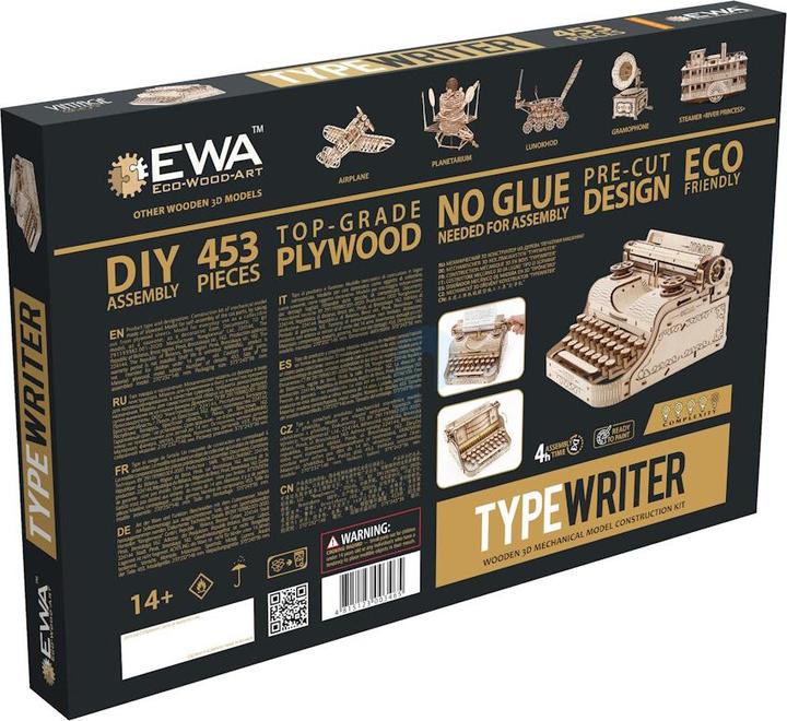 Produktbild Eco Wood Art Schreibmaschine