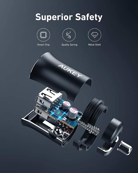Produktbild Aukey Enduro DUO 24W Car Charger