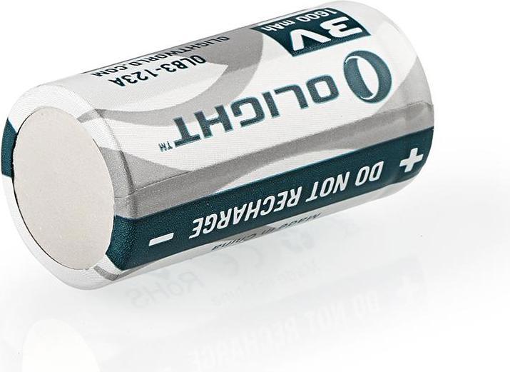 Actual product image Olight Cr123a