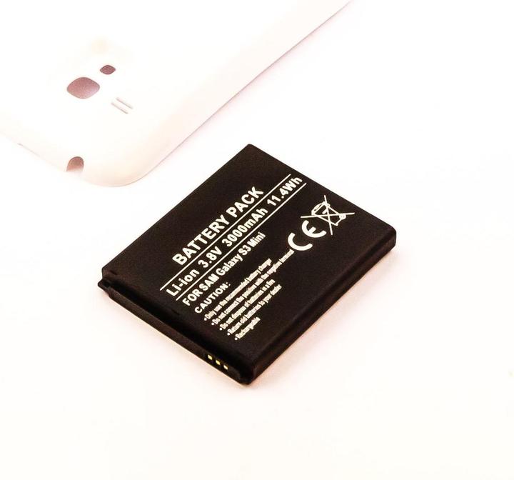 Immagine prodotto AGI 3.7V - 3000 mAh - Li-Ion - Batteria/Batteria - Bianco - Lithium-Ion (Li-Ion) - 3000 mA