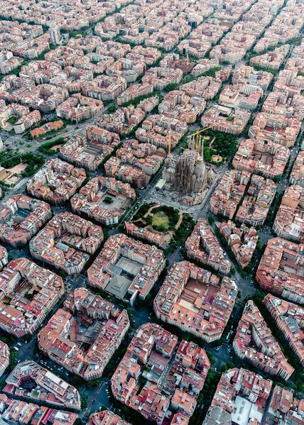 Productafbeelding Ravensburger Puzzel 12000466 - Barcelona van boven - 1000 stukjes puzzel voor volwassenen en kinderen van (1000 onderdelen)