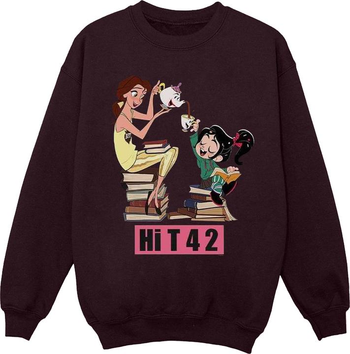 Disney Wreck It Ralph Belle And Vanellope Sweatshirt Jungen