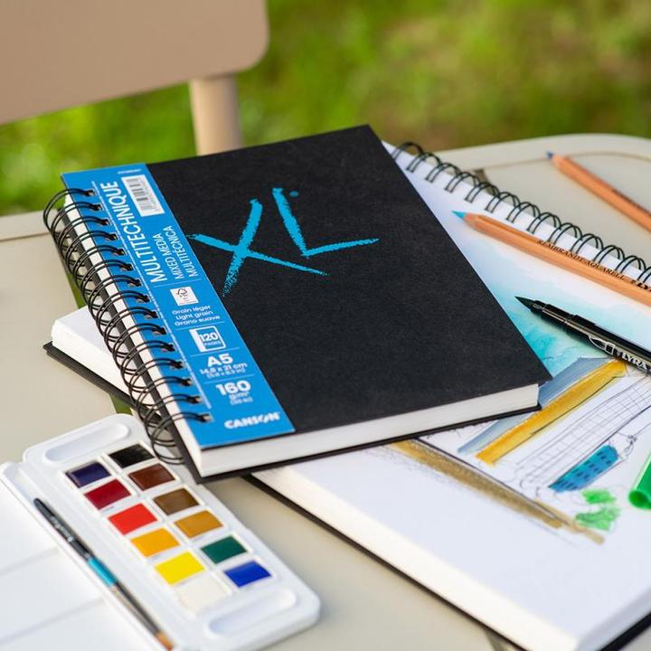 Produktbild Canson XL Mixed Media Book A5 (A5, Harter Einband)